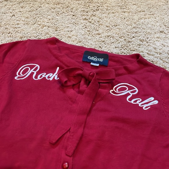 ModCloth cropped sweater sz XS - Picture 2 of 3